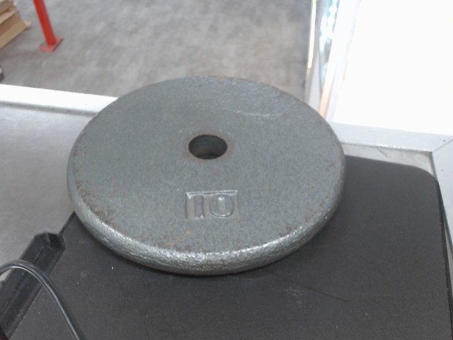 Poids 10lb acier