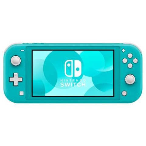 E   nintendo switch lite bleu dans case