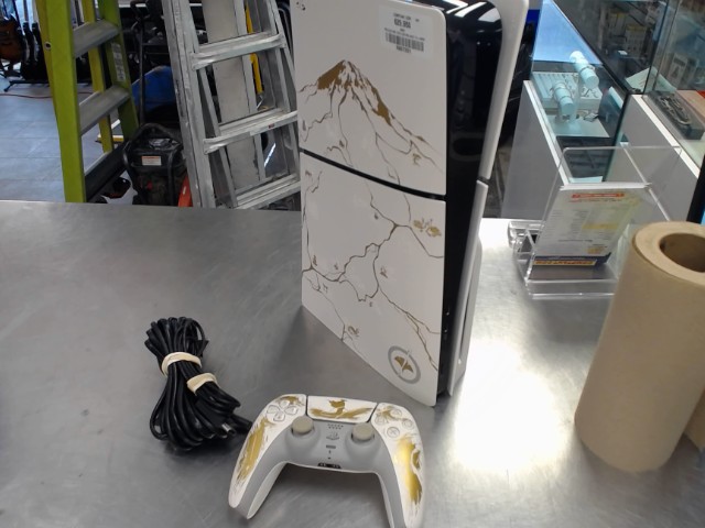 Ps5 slim disc yotei edition avec fil+man