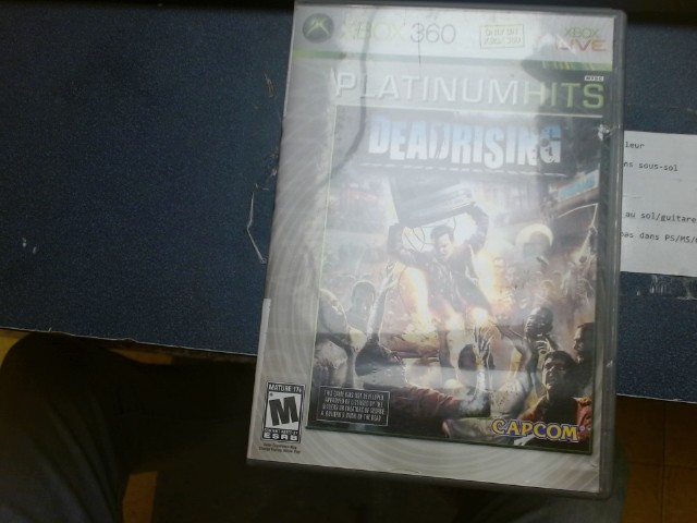 Deadrising platinum hits on xbox 360