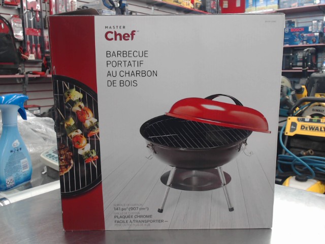 Barbecue portatif au charbon de bois