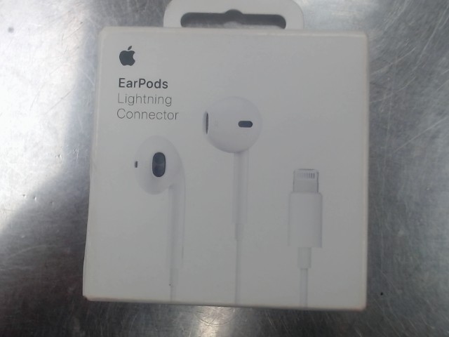 Apple brand new earphones lightning plug