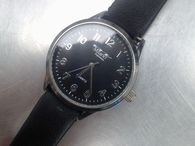 Milano espresso watch black dial