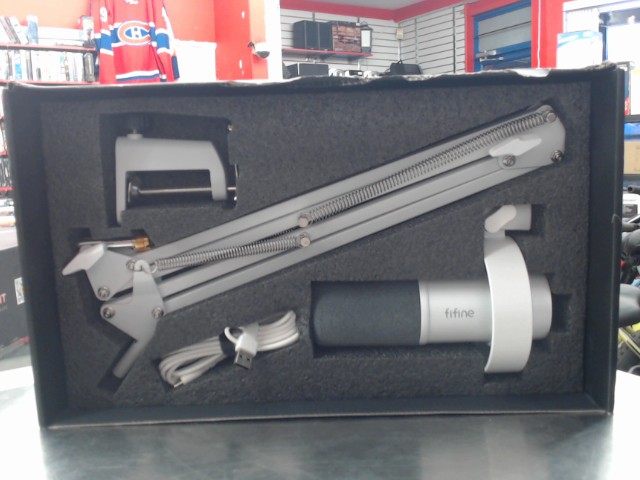 Microphone avec bras en boite neuf
