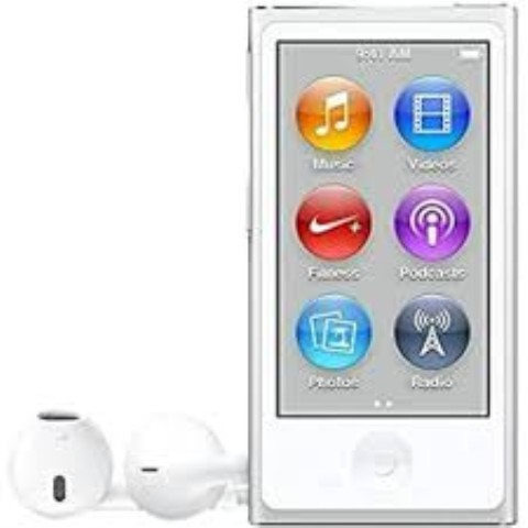 Apple ipod nano 7th gen 16gb blanc