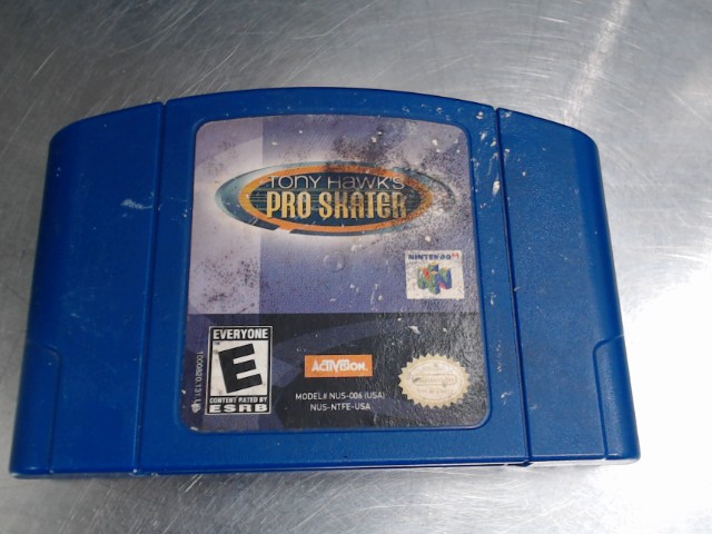 Tony hawk's pro skater