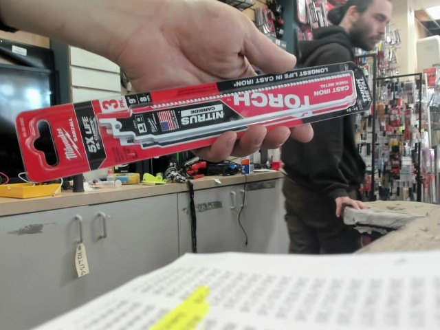 9in nitr carb cast iron blade