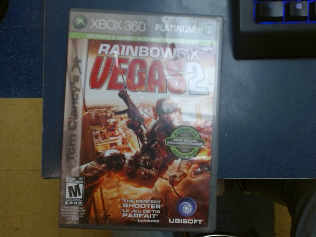 Rainbowsix vegas 2 platinum hits xbox360