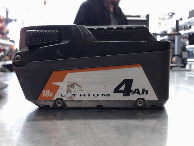 Batterie 18v lithium 4ah
