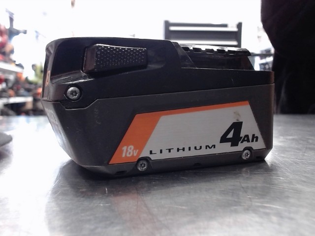 Batterie 18v lithium 4ah