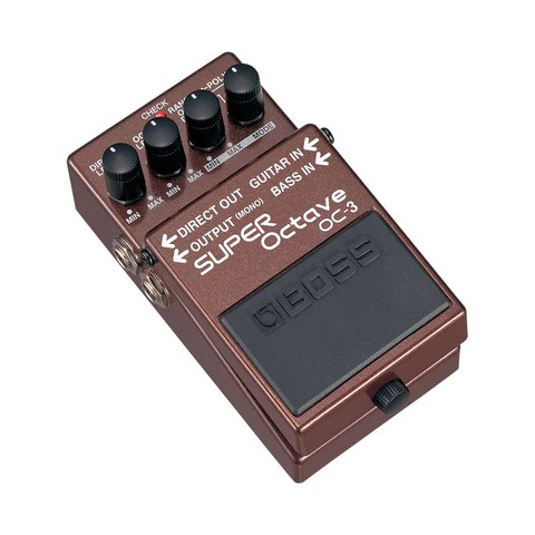 Boss super octave oc-3 pedal guitare