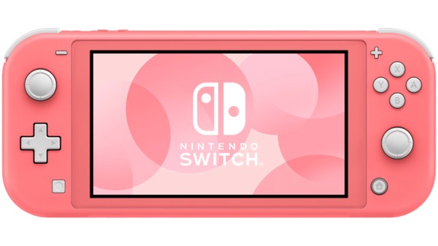 Nintendo switch lite rose
