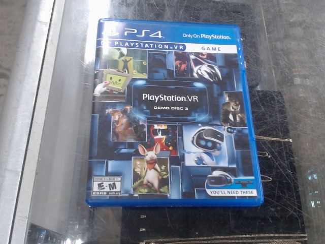 Playstation vr demo disc 3