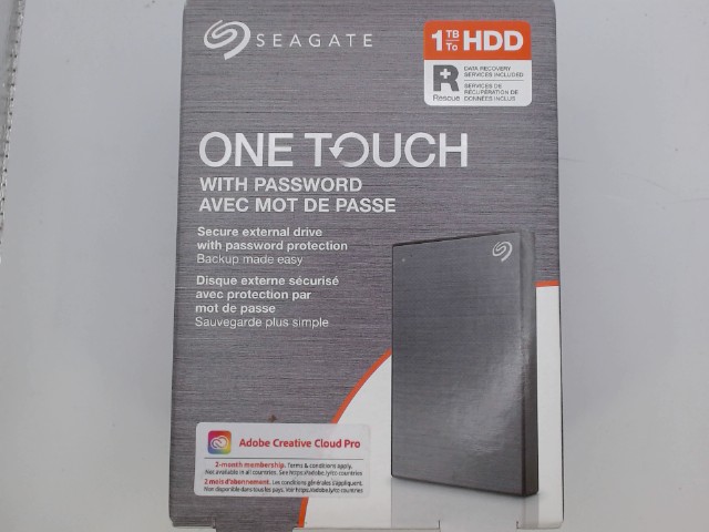 Seagate 1 tb dans la boite neuf