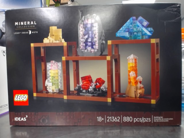 Lego mineral collection