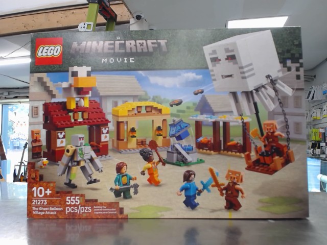 The ghast balloon village attack