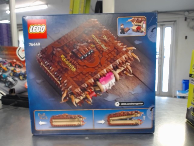 Lego chomping monster book of monster