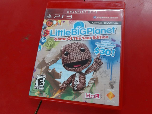 Little big planet 3 game of the year