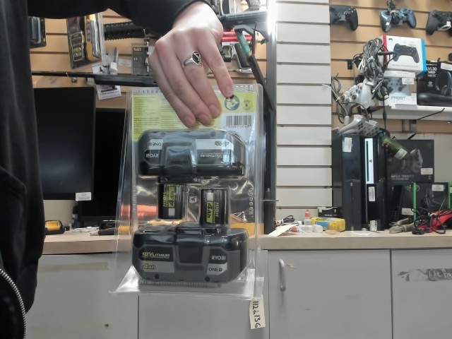 Batterie 18v lithium lot de 2