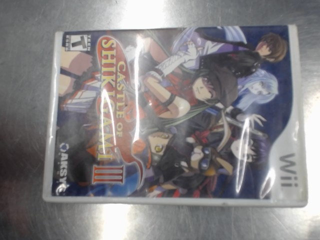 Castle of shikigami 3 wii