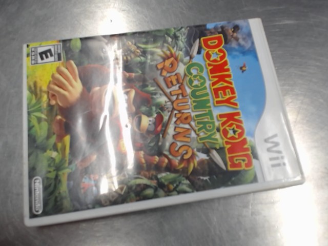 Donkey kong country returns wii