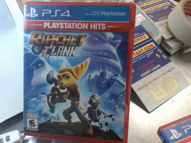 Ratchet clank