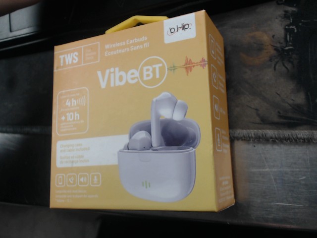 Ecouteurs sans  fils earbuds blanc neuf