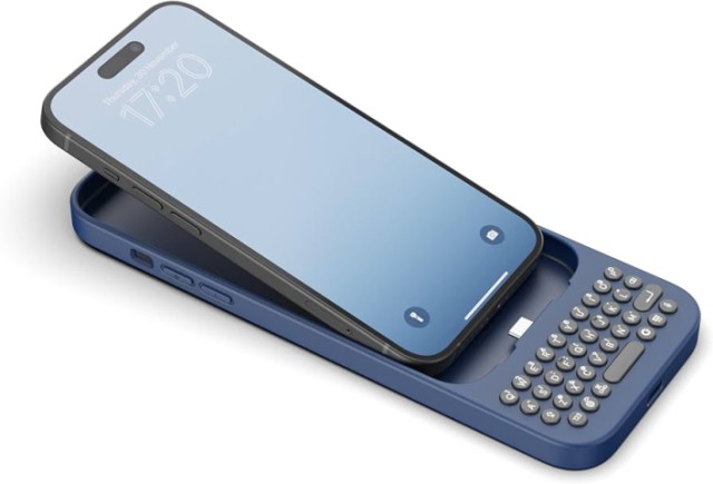 Clicks keyboard pour iphone 15 bleu neuf