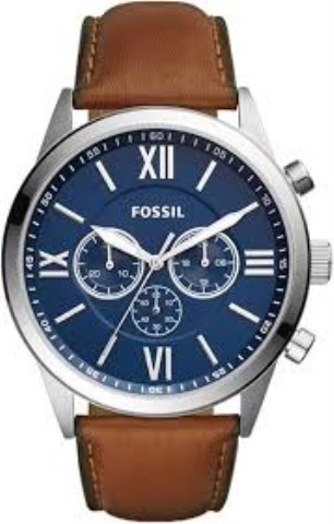 Montre fossil pour homme bracelet cuir