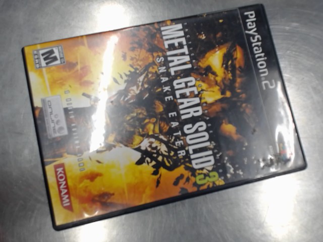 Metal gear solid 3 snake eater ps2