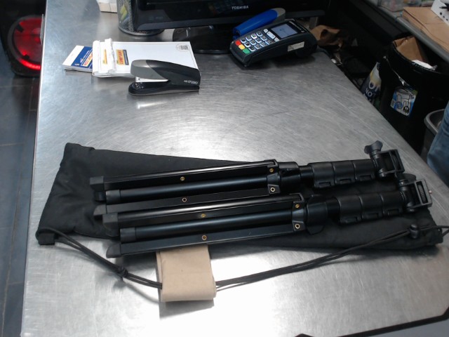 Paire de trepieds noir dans etui joby