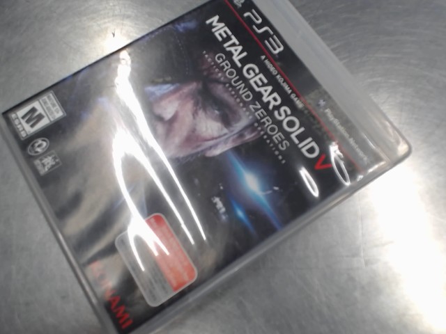 Mgs v ground zeroes ps3