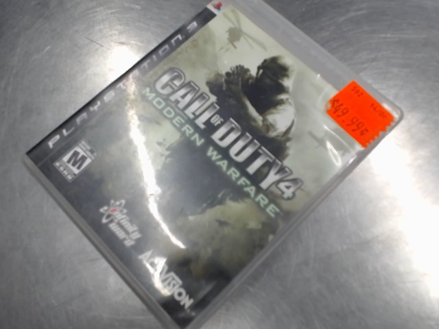 Cod4 modern warfare ps3