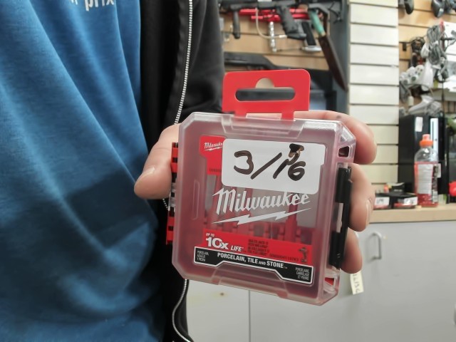 5x 3/16 ceram hole saw