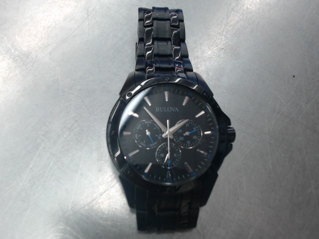 Montre bulova classic all black men