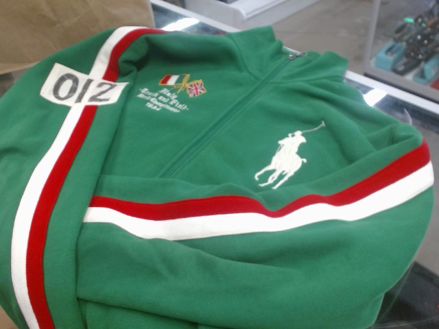 Hoodie medium polo ralph laurent green