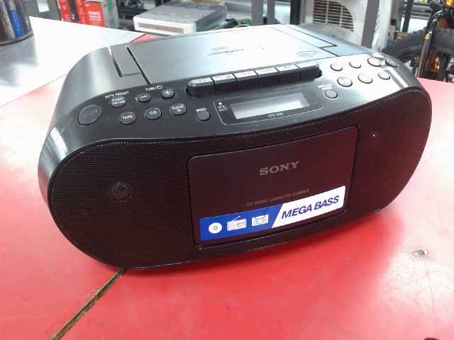 Radio am/fm lecteur cd/cassette