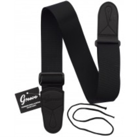 Groove guitar strap black