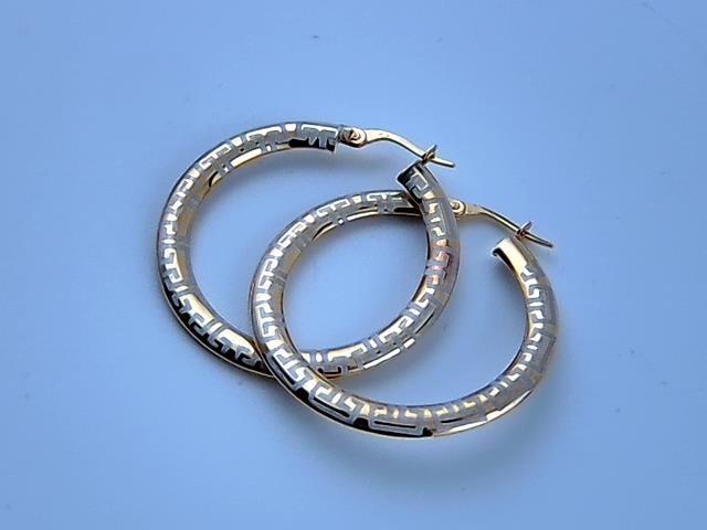 BOUCLES D OREILLES EN OR 10KT