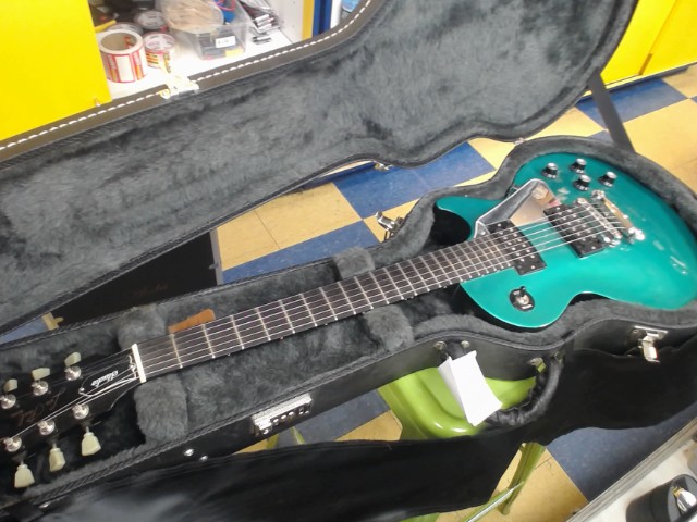 Lespaul gibson vert eclatant