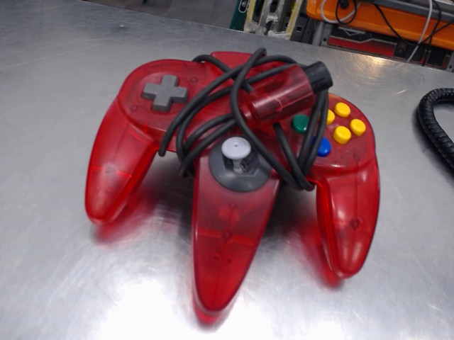 Manette de 64 rouge lousse