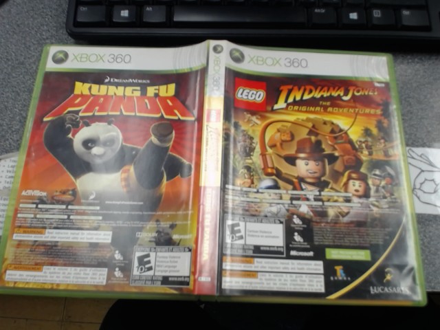 Lego indiana jones / kung fu panda