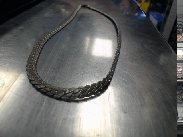 Chaine en argednt mailles anglaises