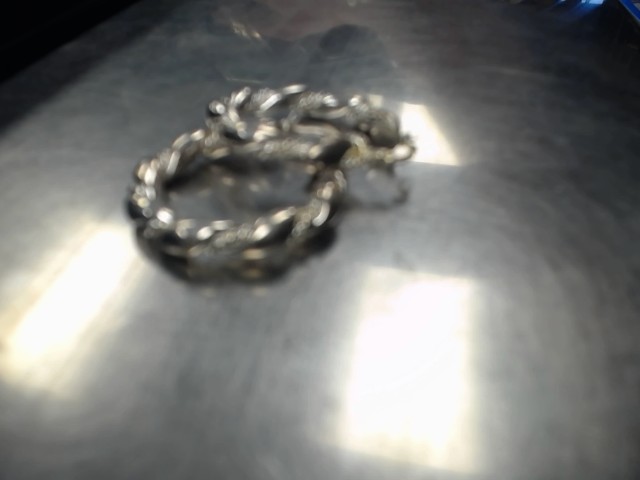 Paire de boucles d'oreilles rondes arg