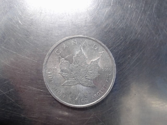 Piece de monnai canada 5 doll 2023