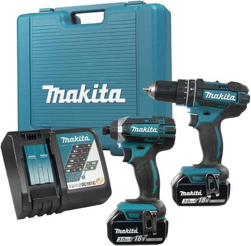 Drill 2x batteries et chargeur box