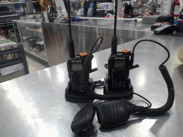 Talkie walkie avec microphone