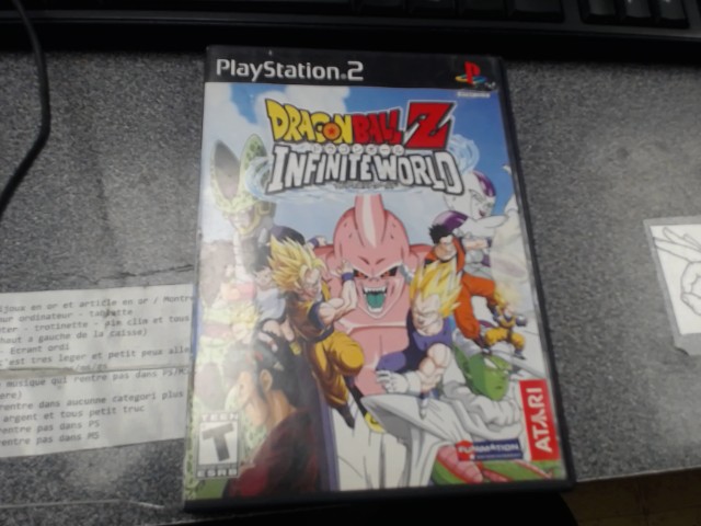 Dragonball z infinite world