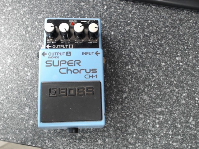 Super chorus effect pedal