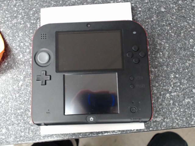 2ds black/red avec fils